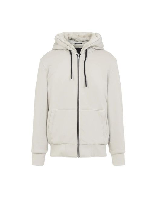 Zip-Throughs Moose Knuckles de hombre de color White