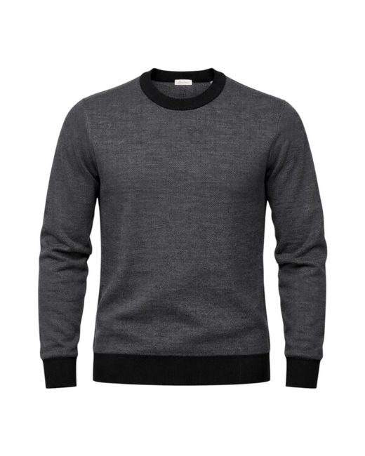 Stenstroms Gray Round-Neck Knitwear for men