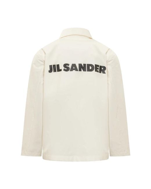 Light Jackets Jil Sander de hombre de color White
