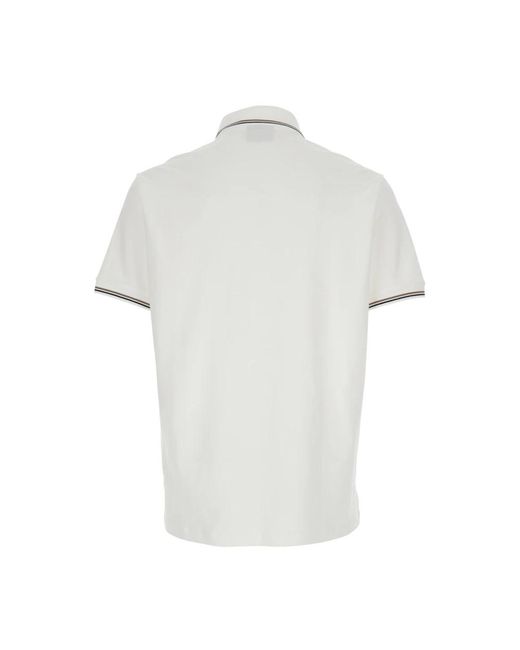 Emporio Armani White Polo Shirts for men