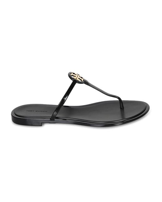 Flip Flops Tory Burch de color Black