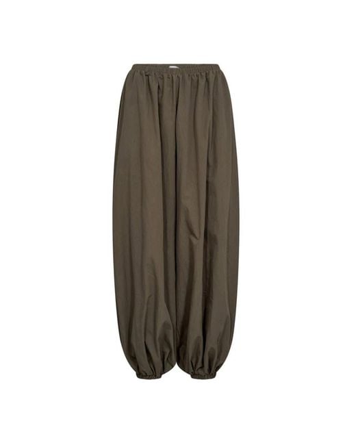 co'couture Brown Tapered Trousers