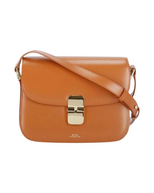 Cross Body Bags di A.P.C. in Brown