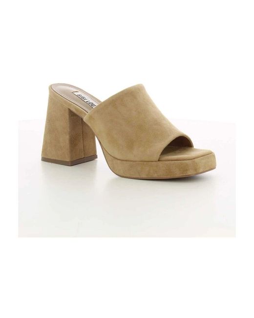 Heeled Mules di Bibi Lou in Brown