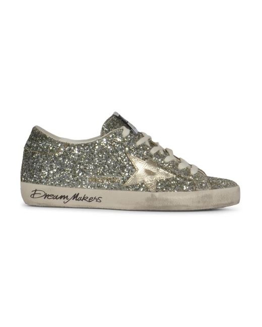 Golden Goose Deluxe Brand Gray Sneakers