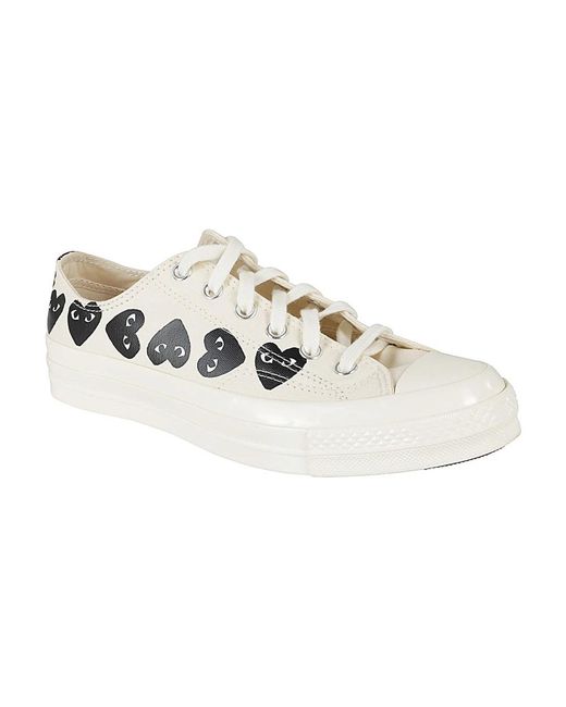 COMME DES GARÇONS PLAY White Sneakers for men