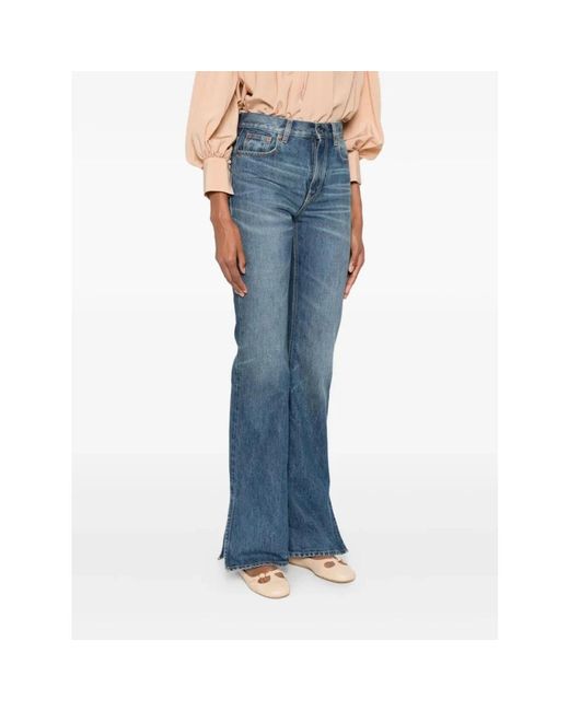 Chloé Blue Boot-Cut Jeans