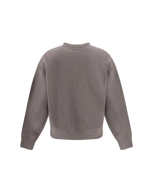 Palm Angels Gray Sweatshirts for men