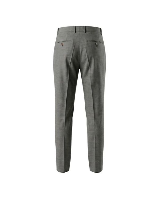 Moorer Gray Suit Trousers for men
