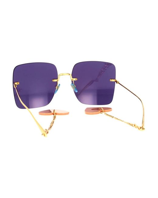 Gucci Purple Sonnenbrille GG1147S 004