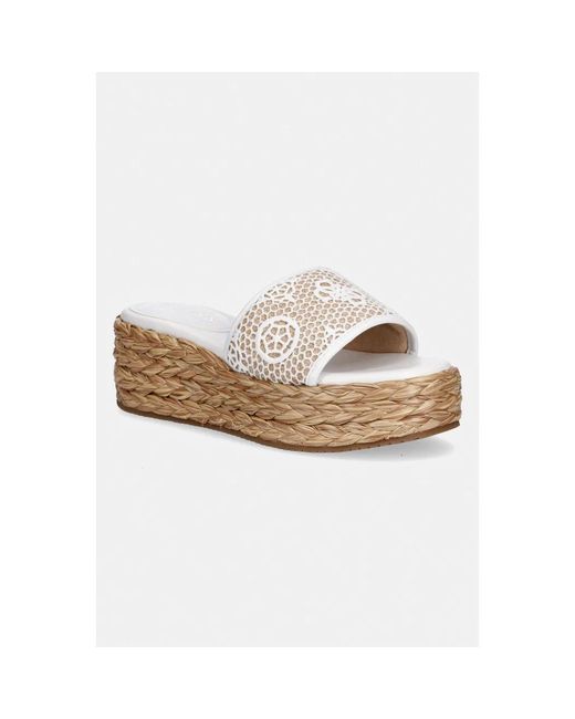 Guess White Binata Slide