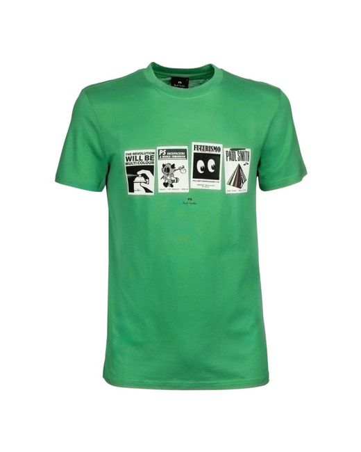 PS by Paul Smith Green T-Shirts for men