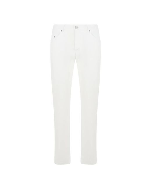 Rrd White Slim-Fit Jeans for men