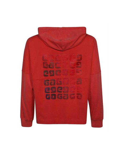 Givenchy Red Hoodies for men