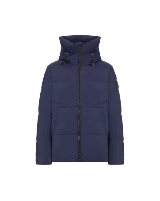 Canada Goose Jassen ,Blauw ,Nylon Crofton Puffer in het Blue voor heren