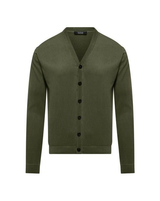 Cardigans Bomboogie de hombre de color Green