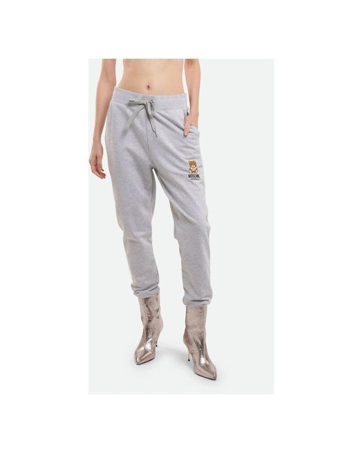 Sweatpants di Moschino in Gray