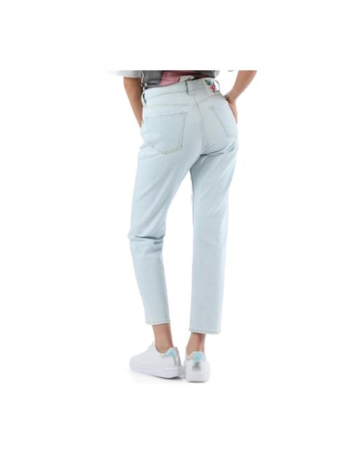 Jeans > slim-fit jeans Replay en coloris Blue