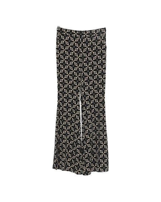 Babylon Black Wide Trousers