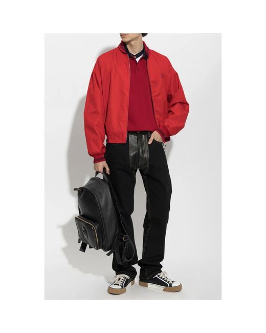 Bomber Jackets Versace de hombre de color Red