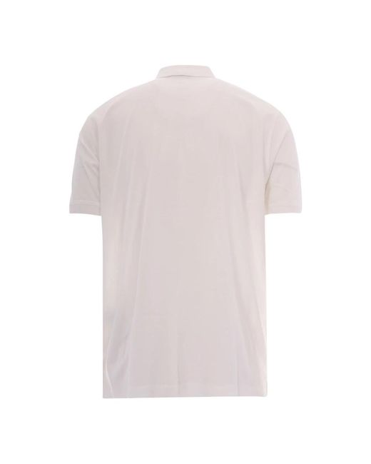 Emporio Armani White Polo Shirts for men
