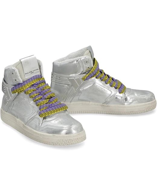 Philippe Model Gray Sneakers