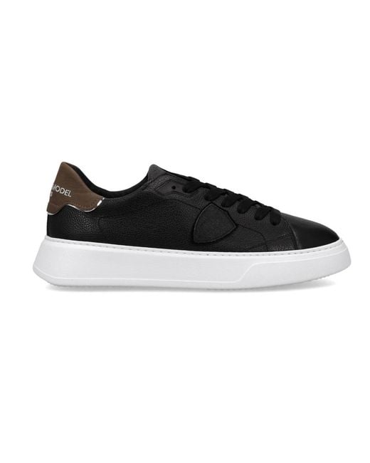 Philippe Model Temple Tennis in Black für Herren