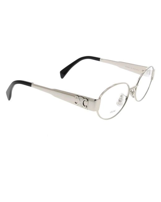 Glasses Céline de color Metallic