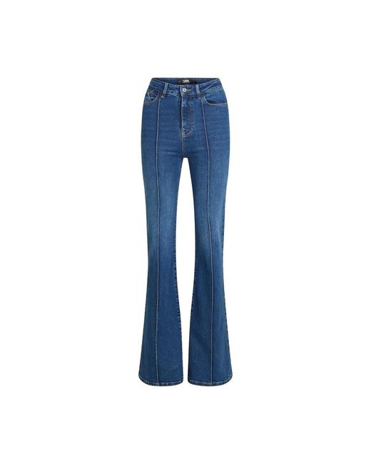 Flared jeans di Karl Lagerfeld in Blue