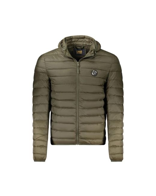 Roberto Cavalli Green Winter Jackets for men