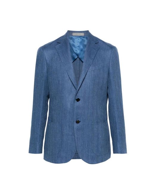 Corneliani Blue Blazers for men