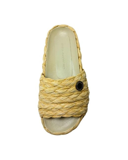 Stella McCartney Natural Sliders