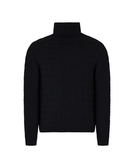 Slowear Black Turtlenecks for men