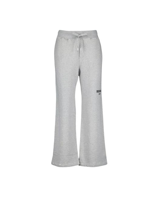 Trousers > wide trousers Dolce & Gabbana pour homme en coloris Gray