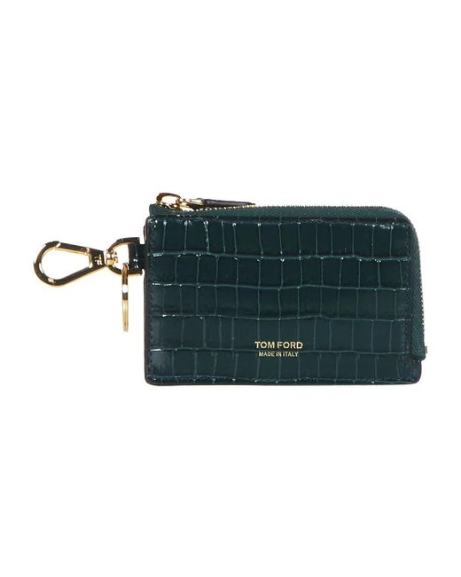 Wallets & Cardholders di Tom Ford in Green da Uomo