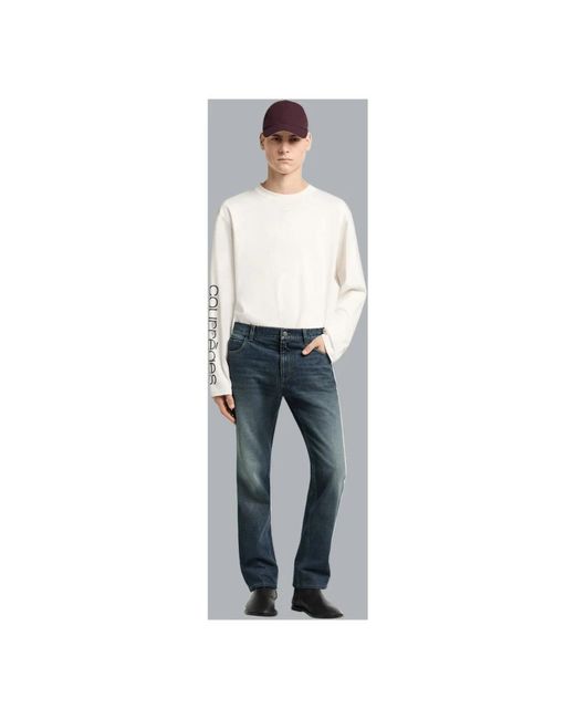 Courreges White Long Sleeve T-Shirts for men