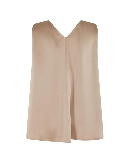 Antonelli Natural Sleeveless Tops