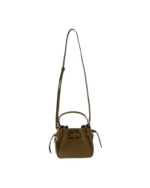 Tory Burch Natural Bucket Bags