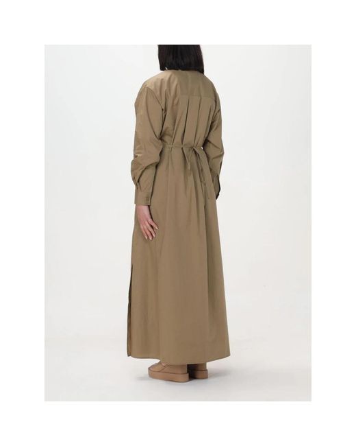 Roberto Collina Natural Shirt Dresses