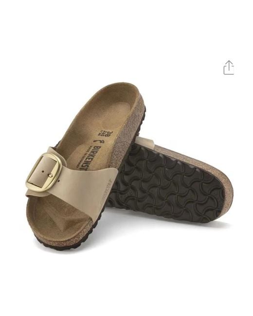 Birkenstock Brown Sliders