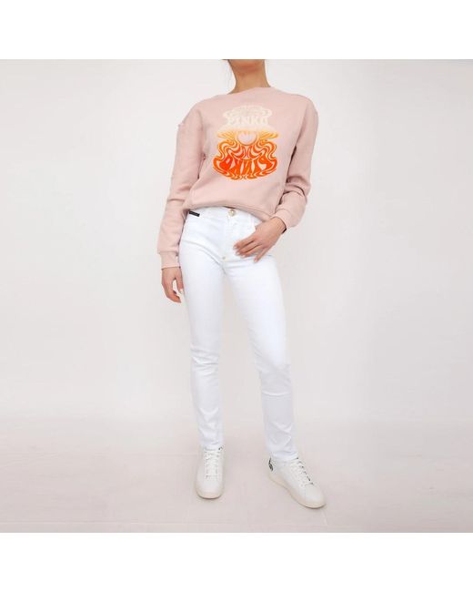 Philipp Plein White Skinny Trousers