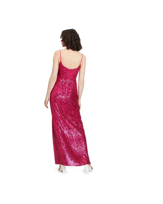 Vera Mont Red Abendkleid mit pailletten und cut-outs,pailletten abendkleid