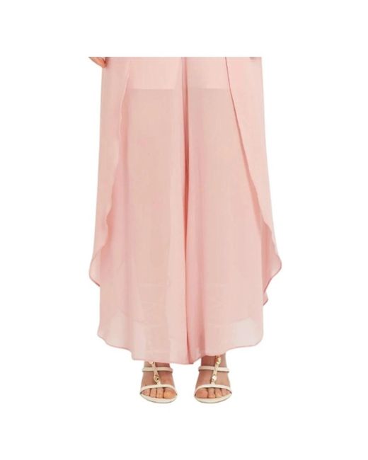 Marella Broeken ,Roze ,Mlmformato Wijde Broek in het Pink