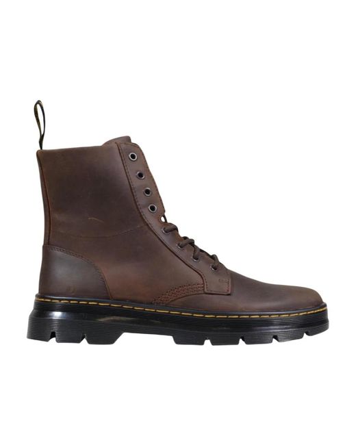 Dr. Martens Brown Lace-Up Boots for men