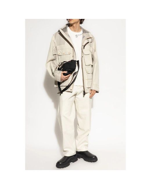 Light Jackets di Moncler in Natural da Uomo