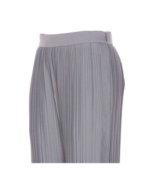 Wide Trousers di Lanvin in Gray