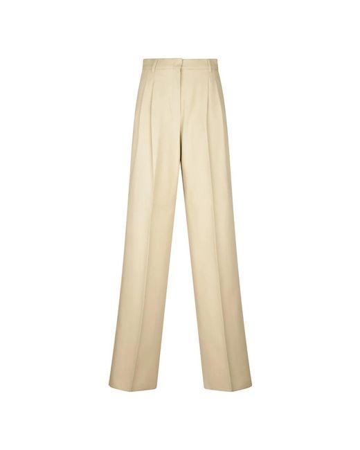 Max Mara Natural Wide Trousers