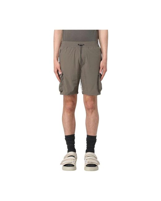 Represent Blaue Tailored Shorts Mit Seitentaschen in Gray für Herren