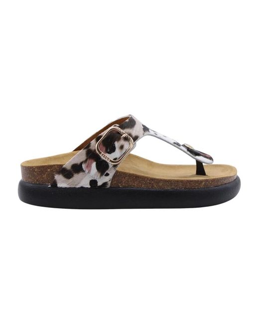 Scholl Brown Flip Flops