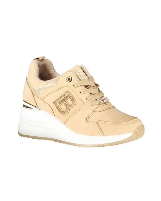 Laura Biagiotti Metallic Polyester Damen Sneaker